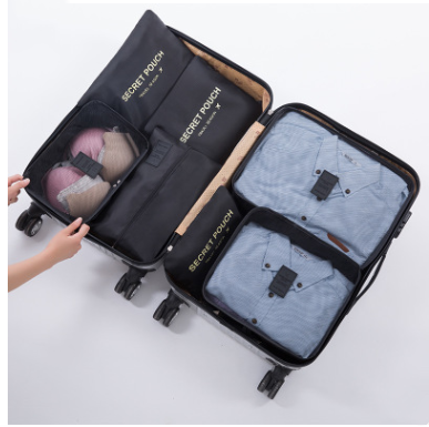 Durable Waterproof Nylon Packing Cube Travel Organizer Bag