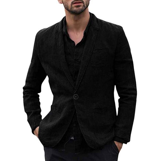 Cotton Thin Suits Blazers For Men