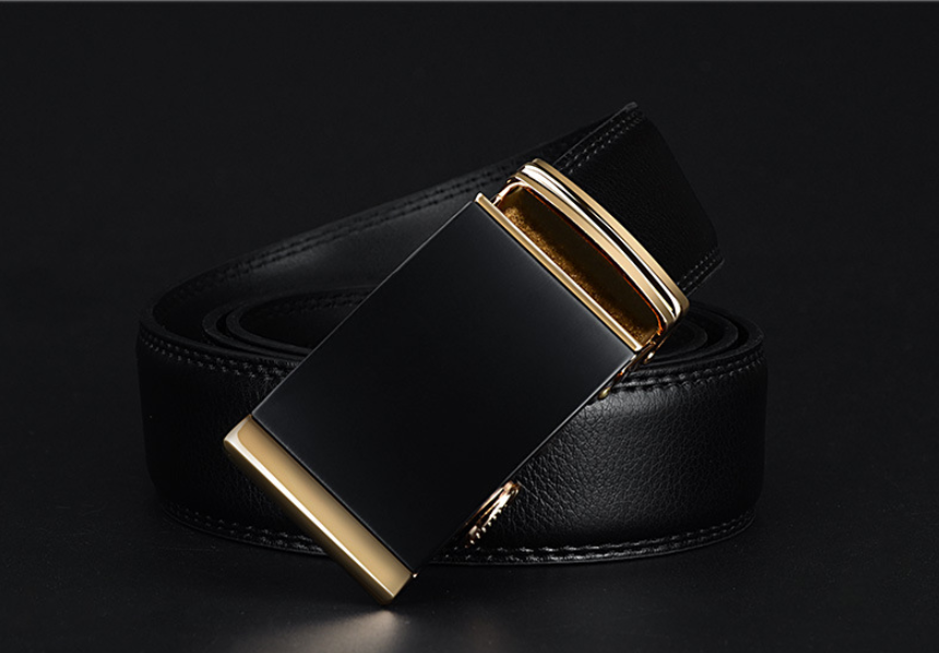 Male pin buckle belt