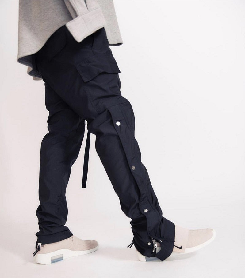 Velcro Buttoned Cargo Pant For Men