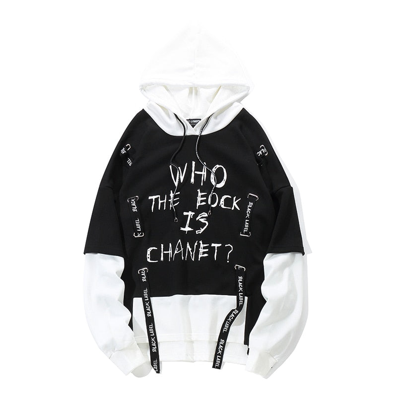 Graffiti Style Oversize Hoodies For Men