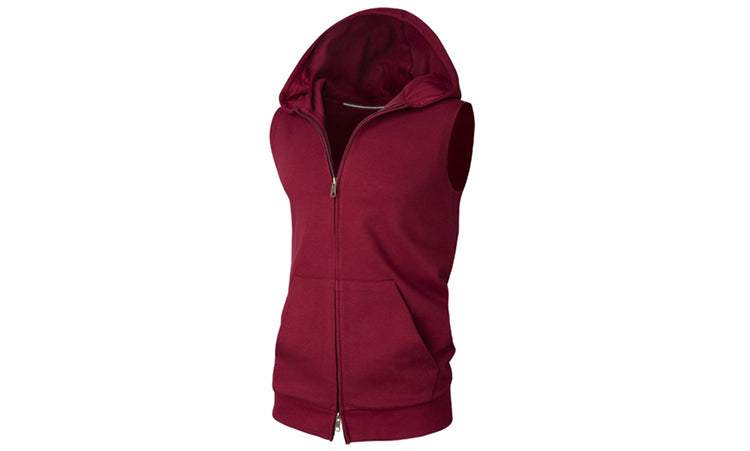 Charming Sleeveless Hoodies For Men