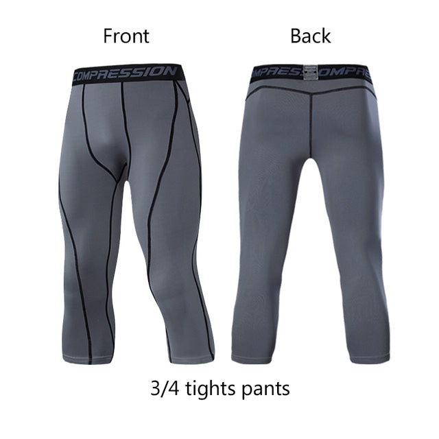 Lycra Compression Cycling Pants For Men