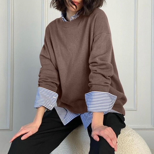 Korean Style Wool Jumper For Women