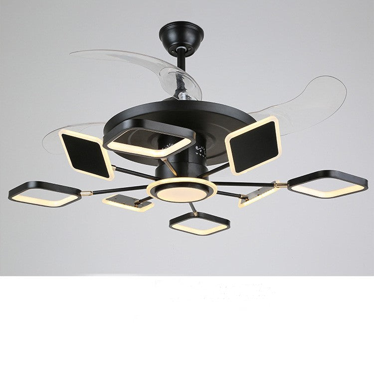 Nordic Ceiling Fans With LED Light Remote Control Ceiling