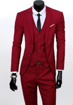 Office Style Custom Made 3Pc Suits For Men