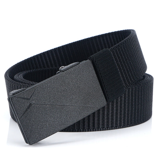 Toothless non-porous men's belt nylon belt