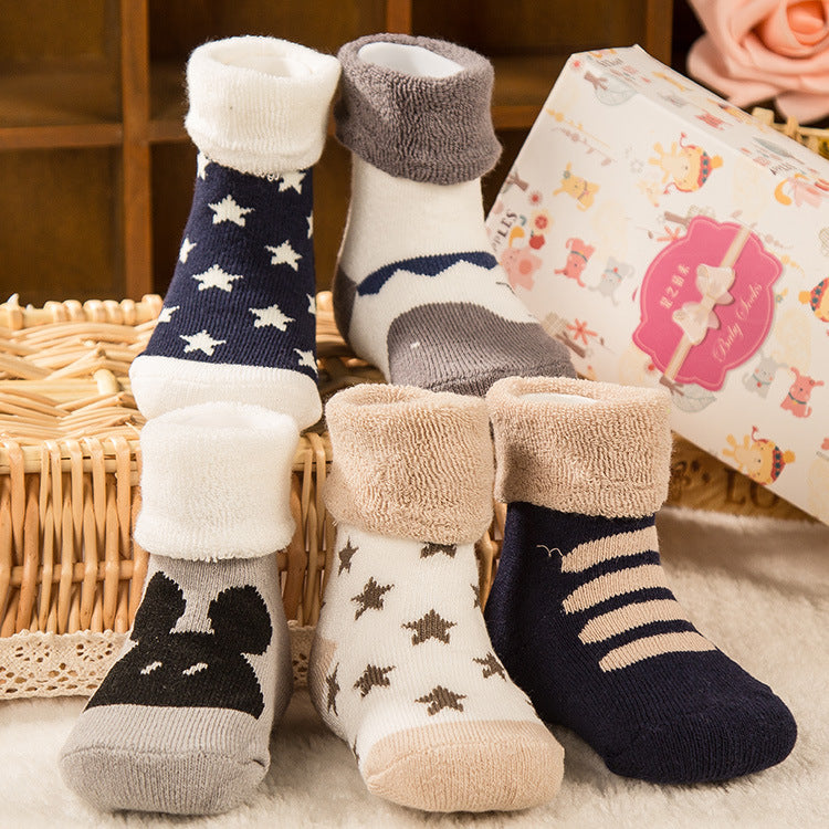 New winter cotton socks for baby