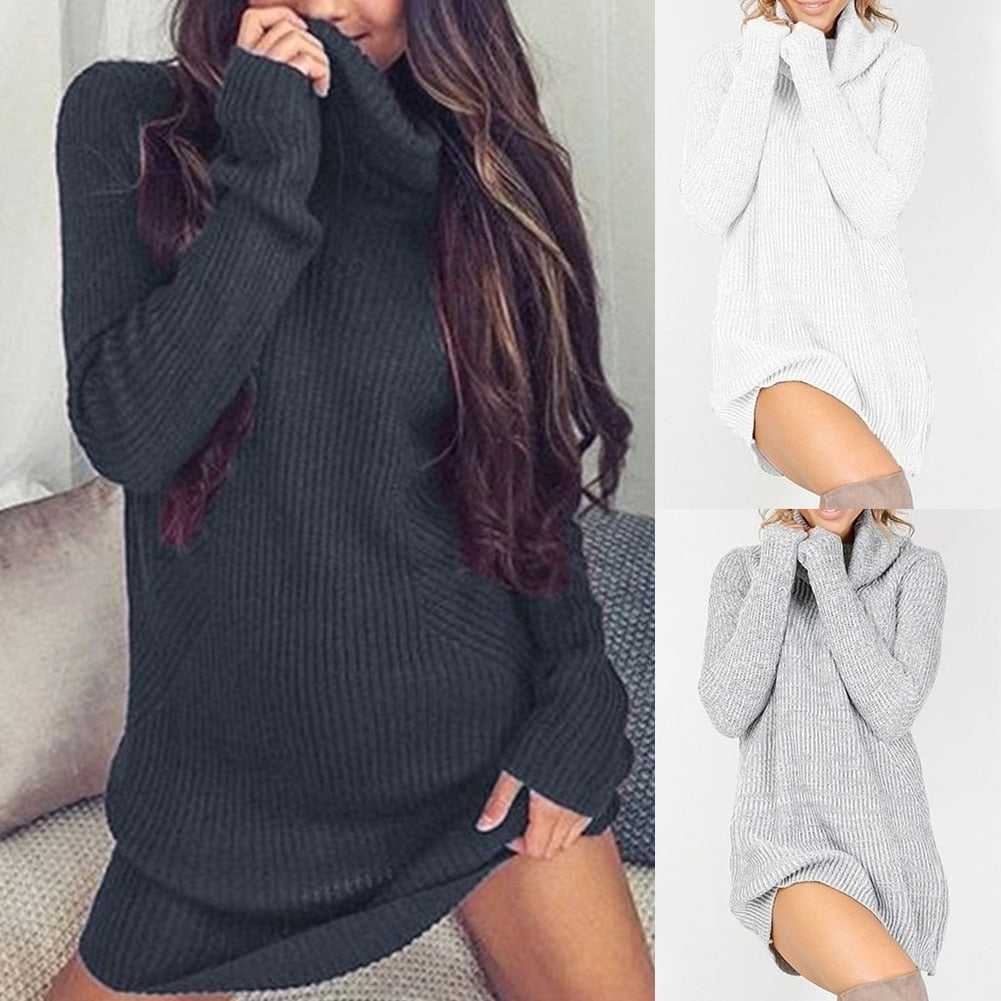 NEW Winter Turtleneck Sweaters For Women