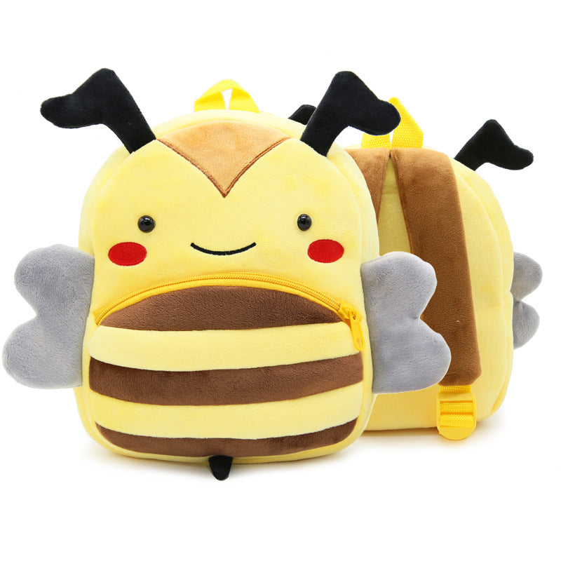 Cute Plush  Kindergarten Cartoon School Bags for kids