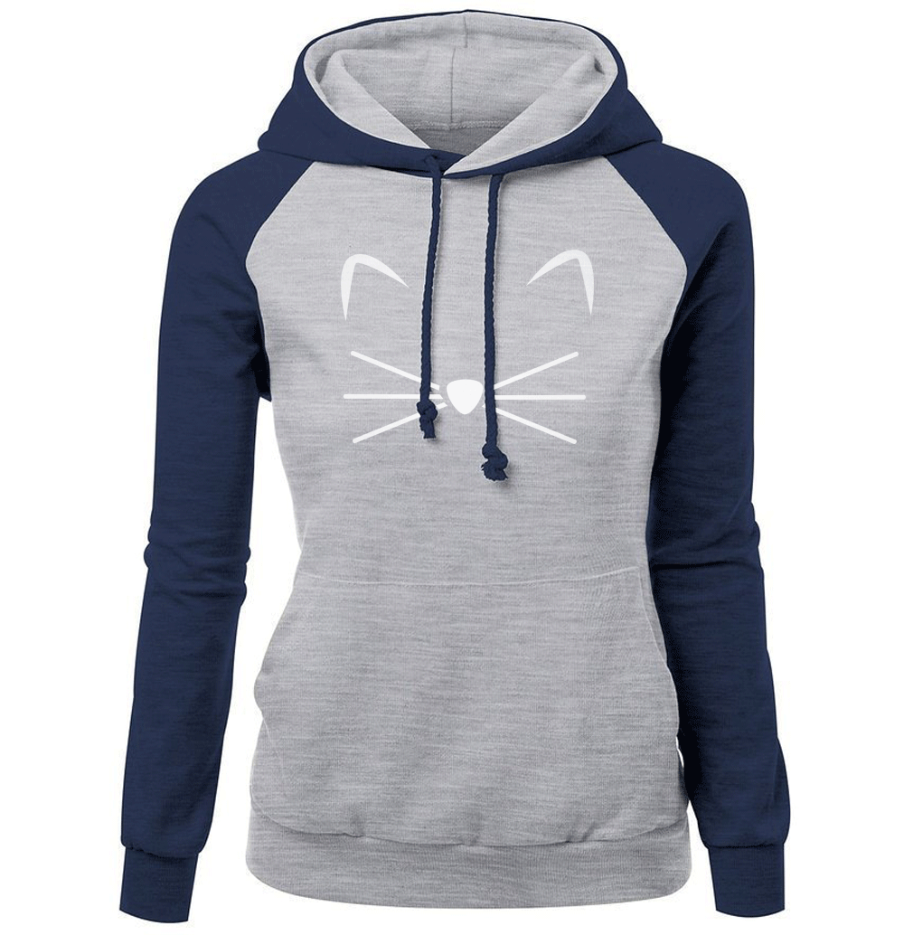 Cute Cat Hoodies For Women