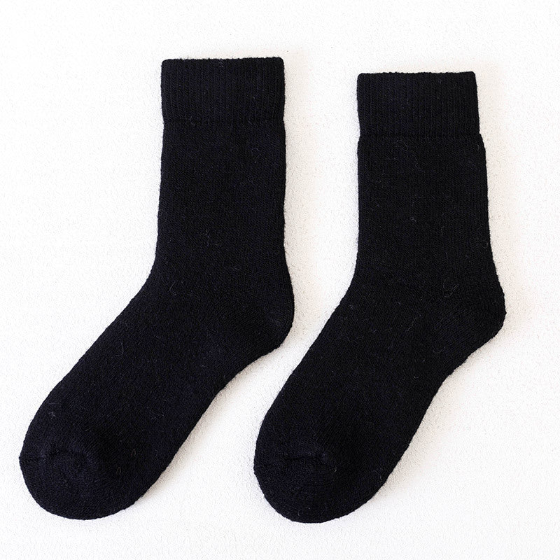 Men Cashmere Socks Thick Warm Wool Women Winter So