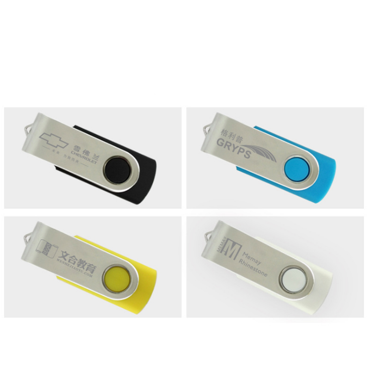 Gift U Disk Creative 360 Degree Rotating Personality USB Drive 64g 32g 16g 8g Enterprise Custom