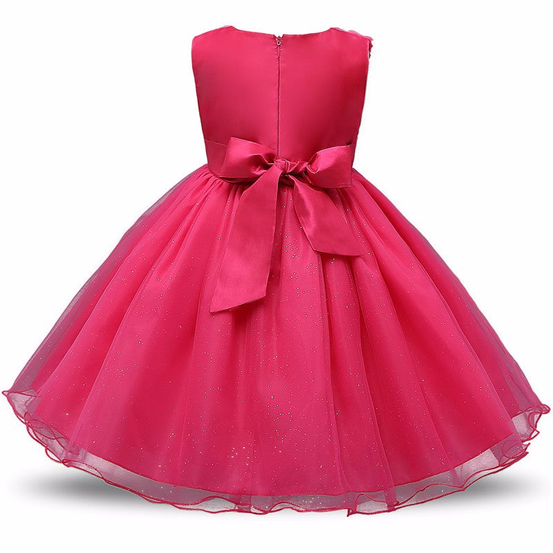 Princess Flower  Summer Party Dresses for girls