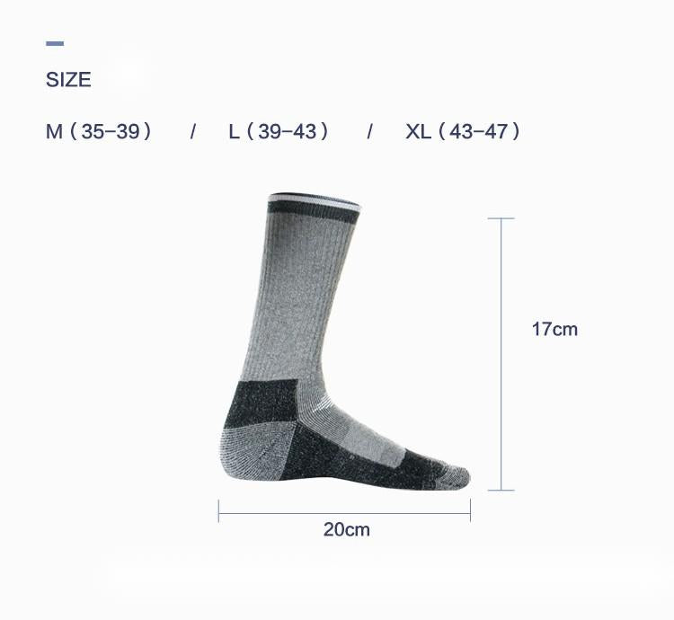 Outdoor socks men and women merino wool socks