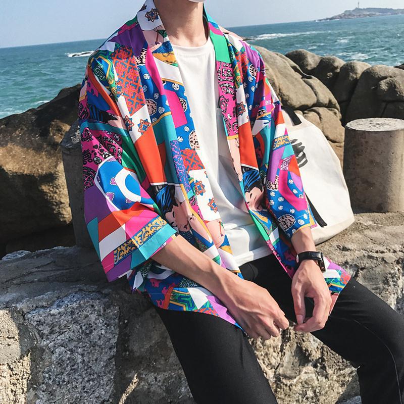 Japanese Style Kimono Jackets For Men