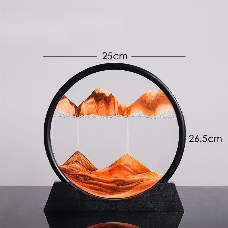 Quicksand Painting Hourglass Ornaments Decoration Glass Crafts