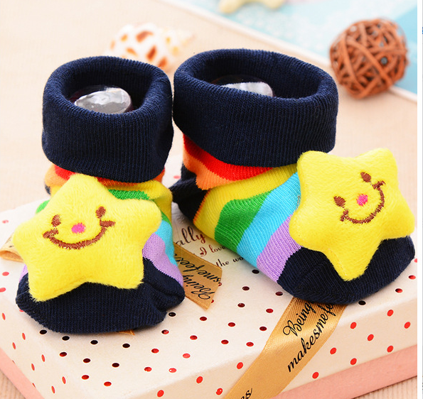 Stitching doll floor socks for baby