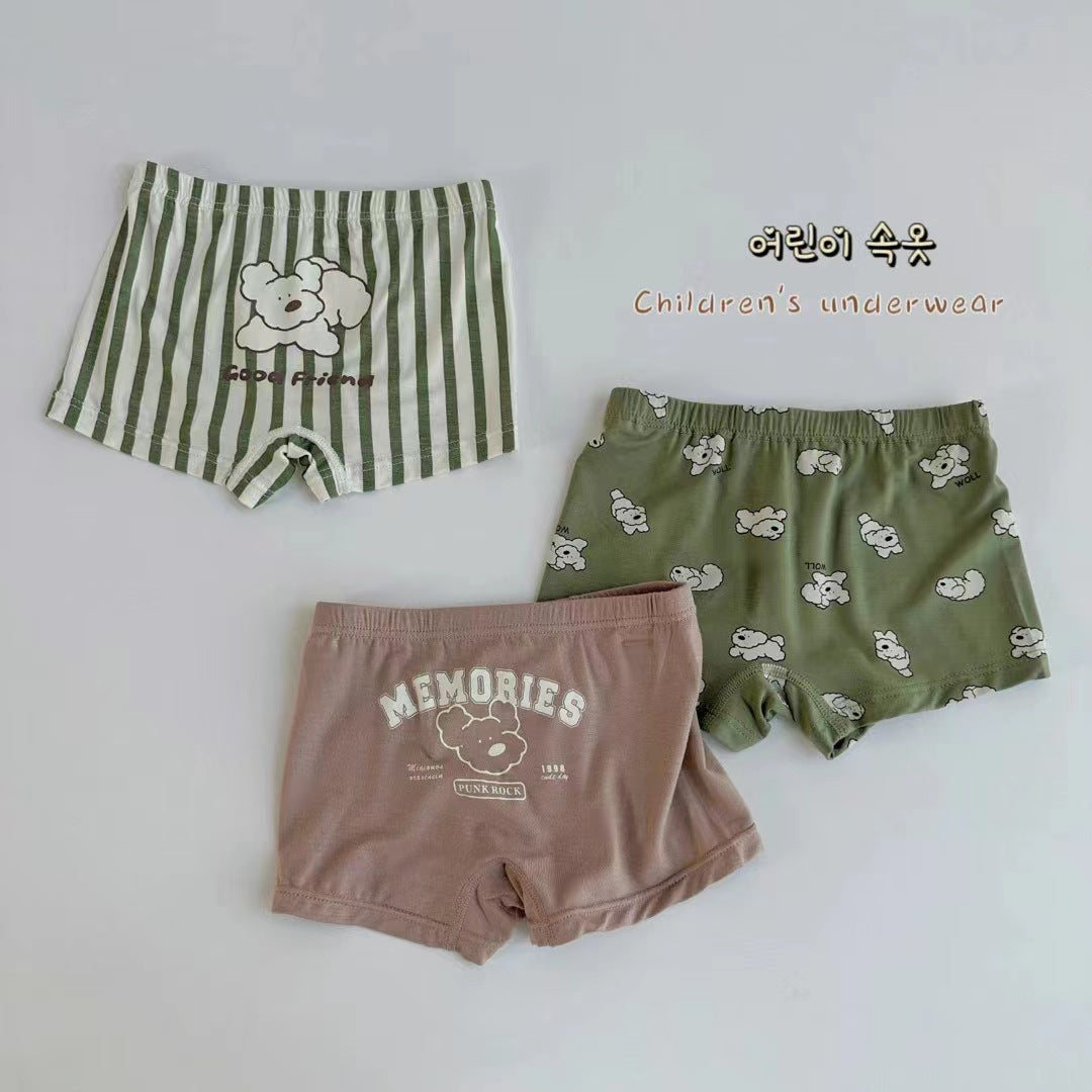 Three-piece Underwear  Set  for girls