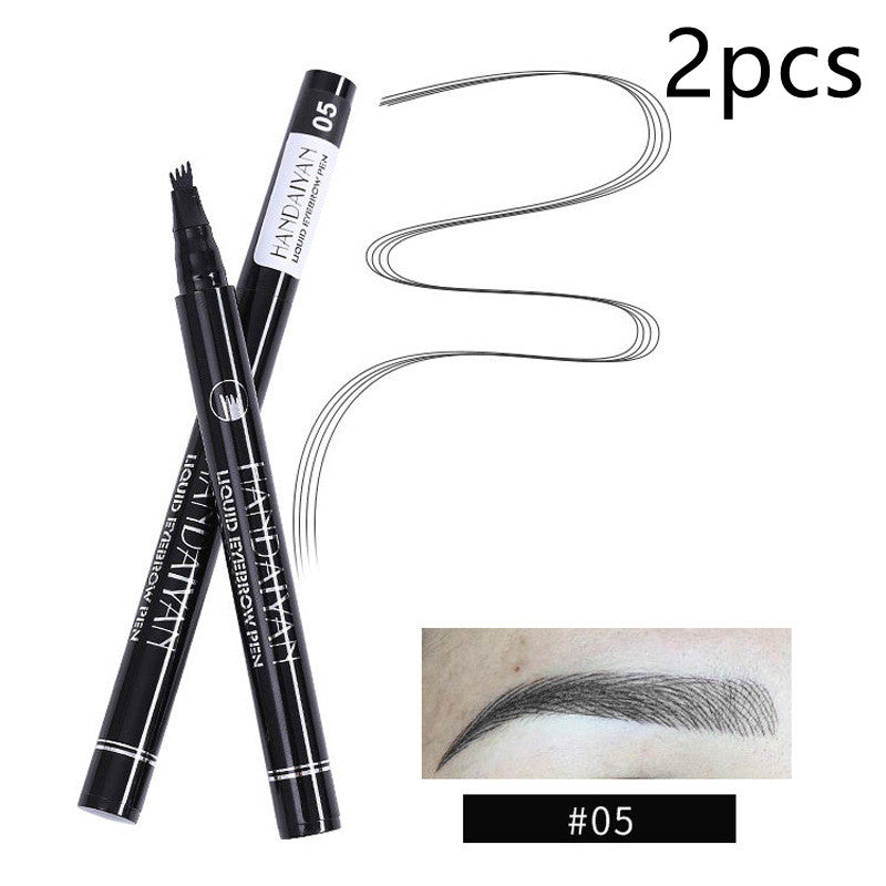 Four-head Eyebrow Pencil Liquid Eyebrow Pencil Tattoo Eyebrow Pencil Eyebrow Pencil 4-head Eyebrow Pencil Four-jaw Eyebrow Pencil