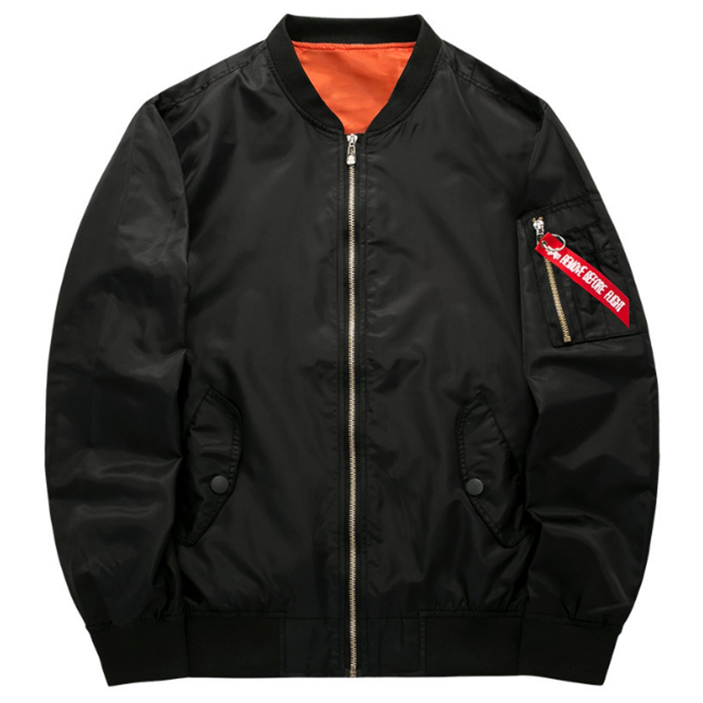 Stand Collar Pilot Jackets For Men