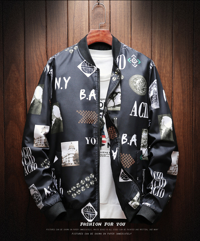 Japan Style Bomber Casual Jacket For Men