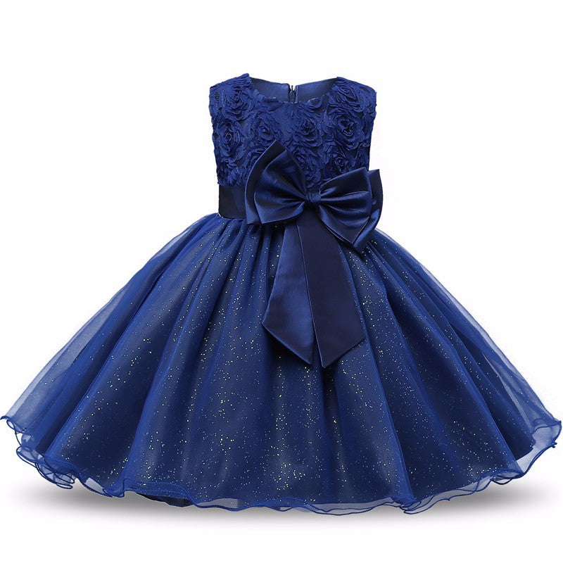 Princess Flower  Summer Party Dresses for girls