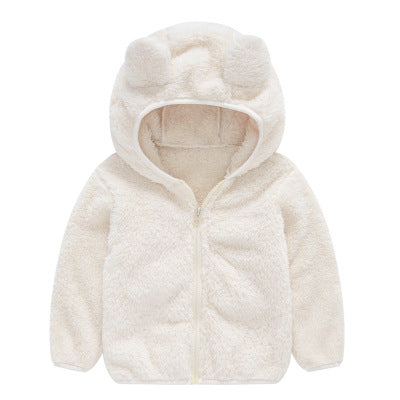 faux fur winter jacket for baby