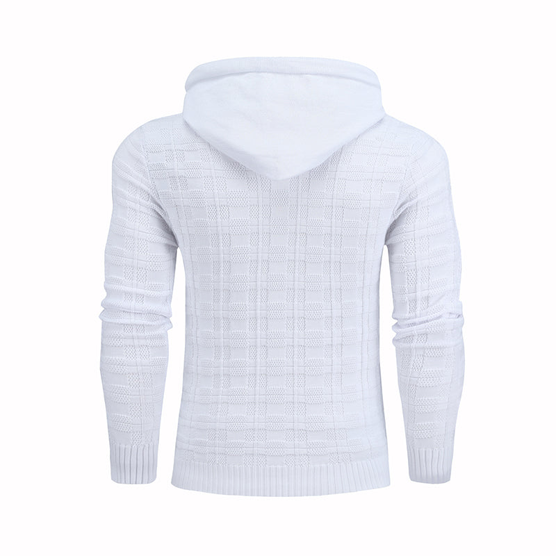 3D Elastic Knitting Hoodies For Men