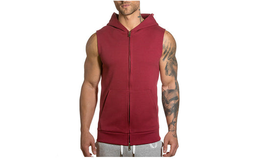 Charming Sleeveless Hoodies For Men