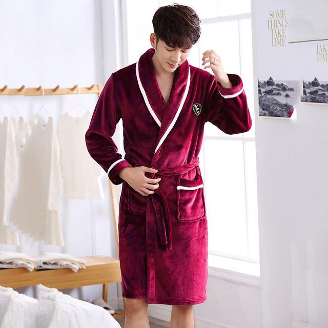 Elegant Solid Casual Sleepwear For Men