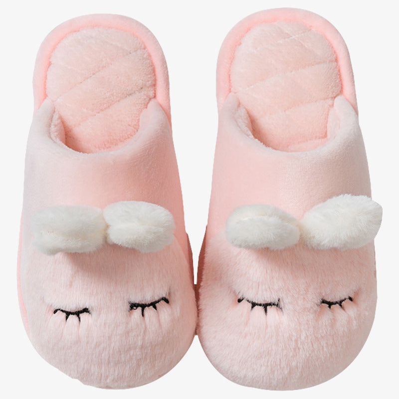 Indoor Furry  Cotton Slippers for girls