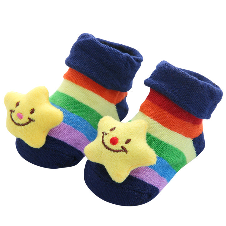 Cartoon Anti-Skid Three-Dimensional Socks for baby