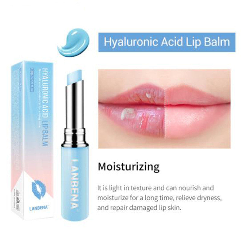 Hyaluronic Acid Long-lasting Nourishing Lip Balm Lip Plumper Moisturizing Reduce Fine Lines Relieve Dryness Lip Care