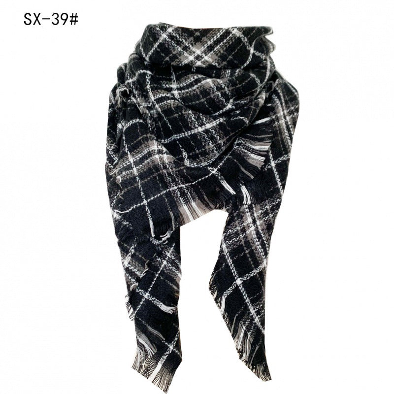 Warm Fashionable Outerwear Shawl for women