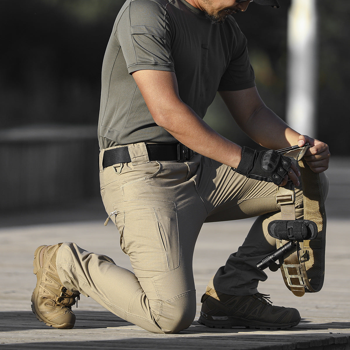 Loose Multi-pocket Durable Cargo Pants For Men