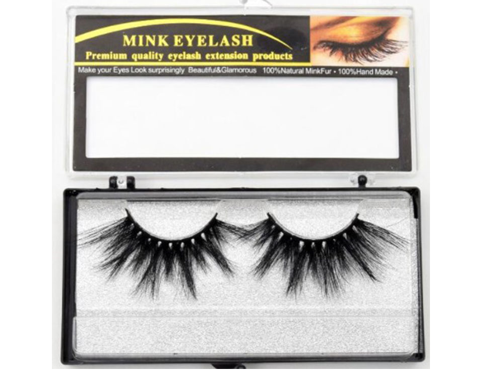 3D mink hair false eyelashes natural thick European and American wholesale handmade eyelashes