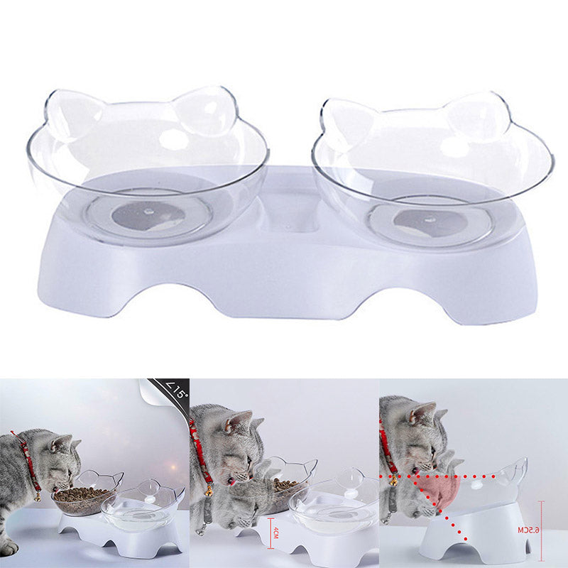 Pet feeder cat bowl