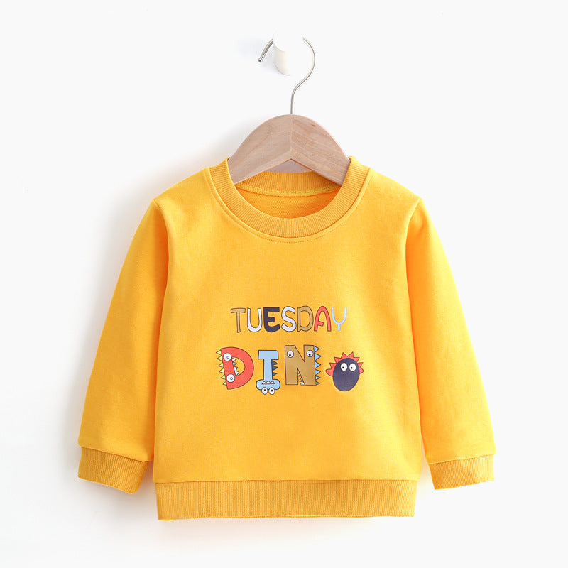 Cotton Sweatshirt Pullover Top for boys