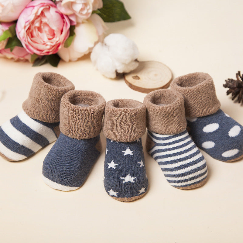 New winter cotton socks for baby