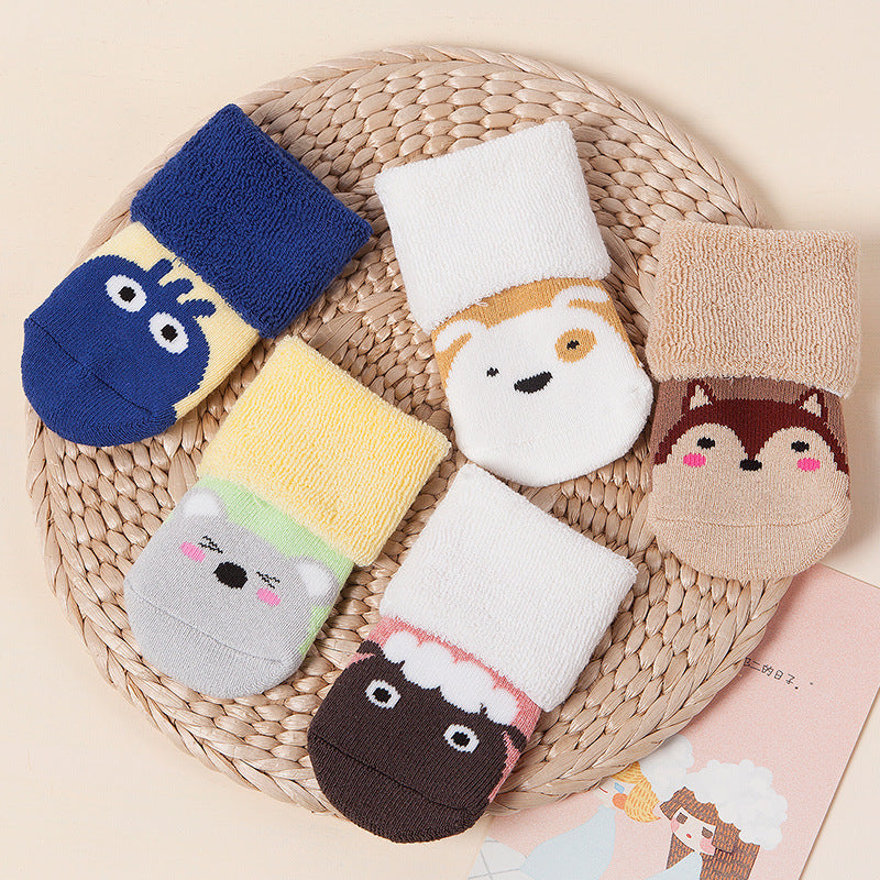 New winter cotton socks for baby