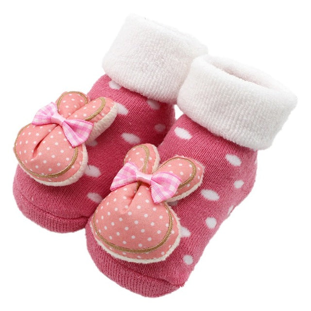 Stitching doll floor socks for baby