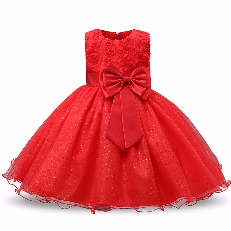 Princess Flower  Summer Party Dresses for girls