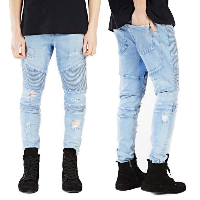 Classic Cotton Skinny Jeans For Men