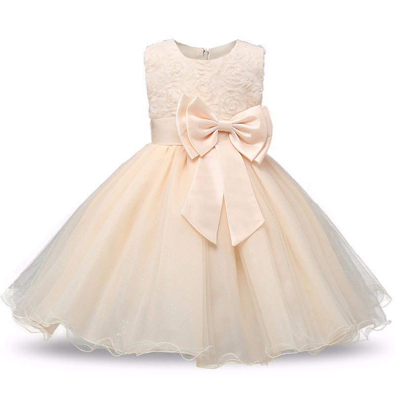 Princess Flower  Summer Party Dresses for girls