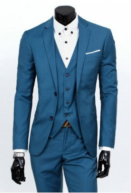 Office Style Custom Made 3Pc Suits For Men