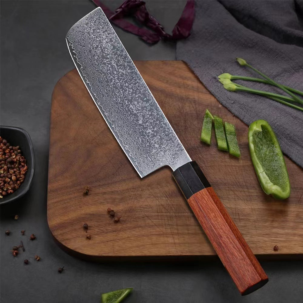 Damascus Steel 7 Inch Kitchen Knives Cooking Tools