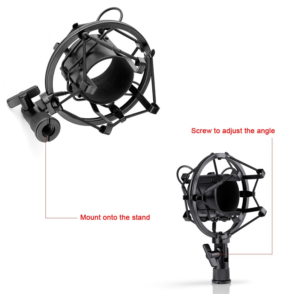 NW 800 CONDENSER MICROPHONE SHOCK MOUNT POWER CAB