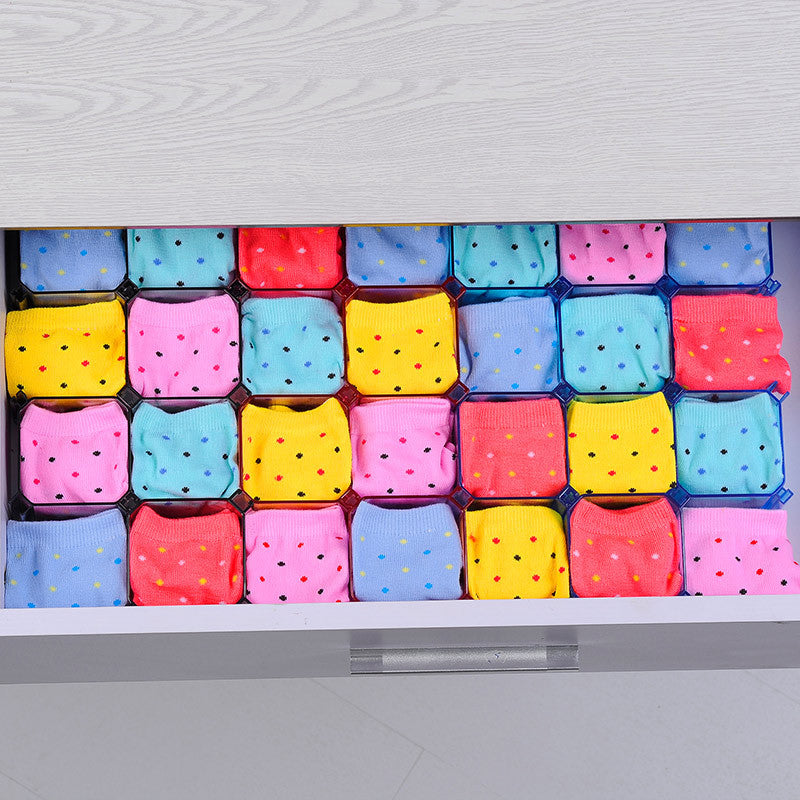 Creative Freely Combined Drawer Underwear Storage Boxes Organizer Plastic Divided Sorted Boxes