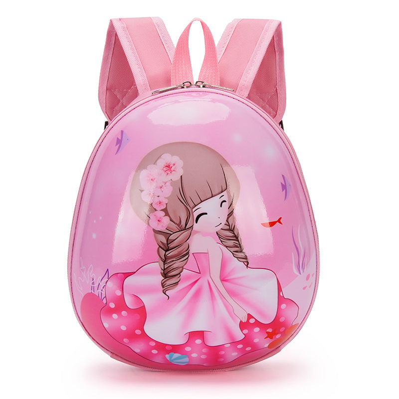 Kindergarten Cartoon Cute Princess Lightweight  Backpack for kids